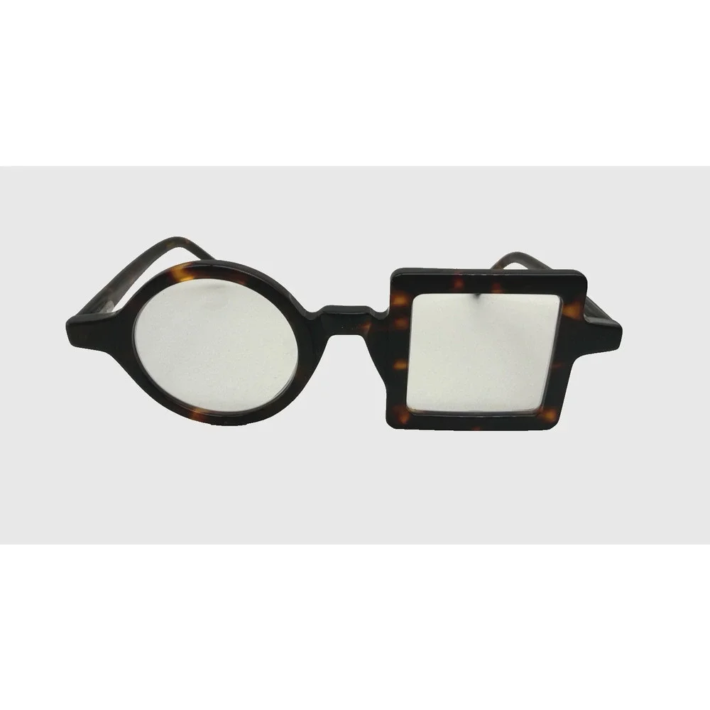 Square Round Paola Tortoise Reading Glasses Flexible Hinge Comfort UNUSED *READ - Picture 3 of 11